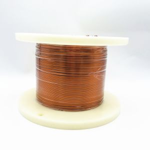 Quality Aiw Insulation Flat / Rectangular Copper Wire Magnetic 0.2mm for sale