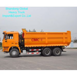 Shacman F3000 6X4 Dump Truck with 400L Fuel Tank Weichai 380HP Engine and 9/12