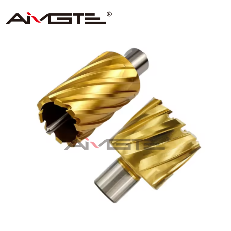 High Efficiency 50% Faster Annular Cutter Diamond Carbide Drill Bit for Steel