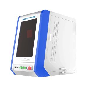 Laser Marking Machine 30W 50W Light Intensity With Closed Cover