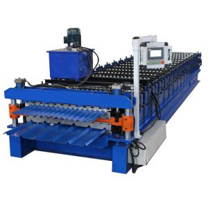 bilayer roll forming machine metal sheet roof panel roll forming machine/roof