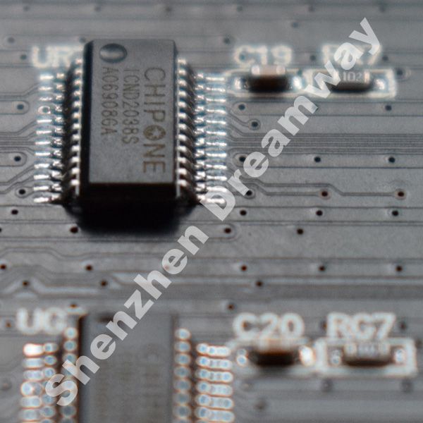 1.6 mm Thickness PH3 Indoor LED Panel with SMD2121 Black LED 2038 IC