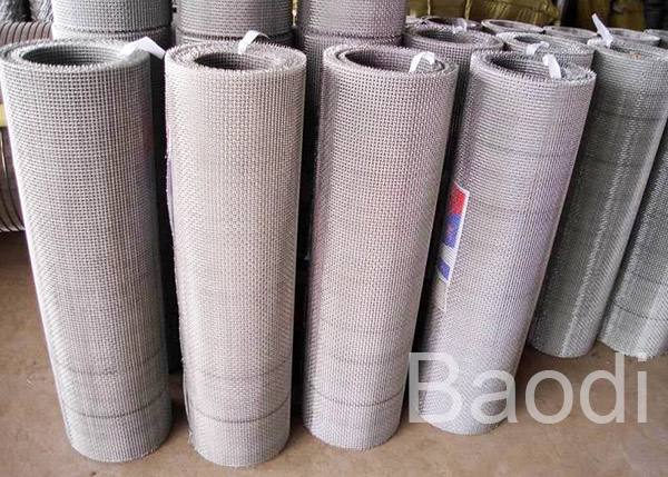 Carbon Steel Vibrating Screen Mesh Roll / Panel High Temperature Resistant