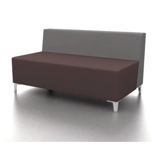 Custom Shared Workplace Fabric Office Lobby Sofa 0.35CBM