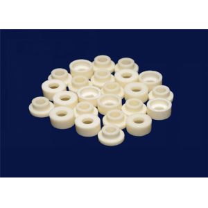 Industrial Al2O3 Textile Ceramic Eyelet Guides / Alumina Ceramic Parts High