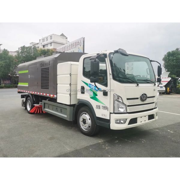 Electric Pressure Washer Truck for Custom's Requirement Energy Type Pure Electric and Cleaning