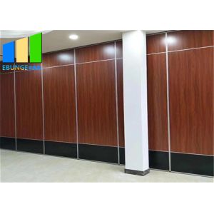 China Acoustic Movable Office Partition Walls In Leather Surface For Hotel Hall on sale