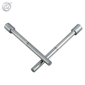 China Punch Pin Custom Mold Components Tungsten Carbide With Plating Titanium on sale