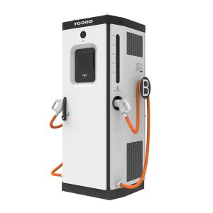 China Commercial Public Fast EV DC Charging Stations 90 KW With Two CCS Plugs on sale