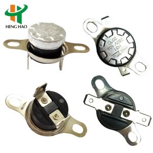 KSD301 Bimetal Thermostat with 100000 Cycles 250V 16A and 0-250℃ Temperature