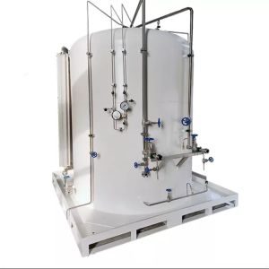 China Cryogenic Micro Bulk Tanks For Liquid Oxygen Storage on sale