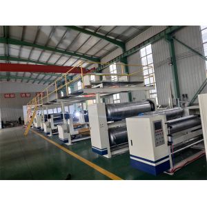 220v High Speed 3 Ply 5 Ply Corrugated Cardboard Production Line with Electric