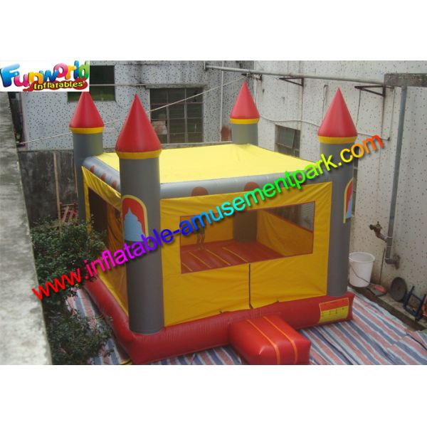 Garden Inflatable Jumping House , PVC Vinyl Bouncy Castles With Sun Cover