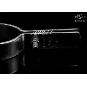 Zinc Plated Riser Pipe Clamp with Bolt, Pipe Holder UL Standard