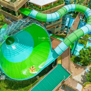 Commercial Fiberglass Water Slide Water Park Equipment for Outdoor