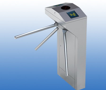 Buy Electronic Semi Automatic Tripod Turnstile Vertical 304 Stainless steel at wholesale prices