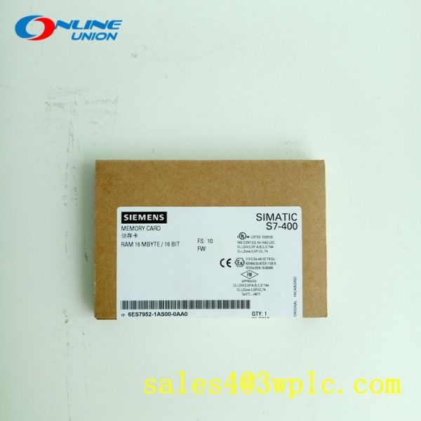 Buy 6ES7952-1AS00-0AA0 SIEMENS RAM Memory Card at wholesale prices