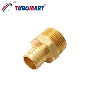 China Water Supply Systems 1/2 Inch Pex Crimp Fittings Corrosion Resistance on sale