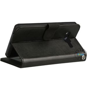 Samsung on5 leather case,quality slim flip pu leather case for samsung on5