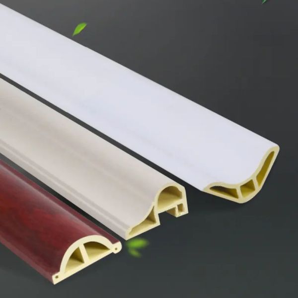 Decoration Accessories Coloured PVC Skirting Boards OEM ODM