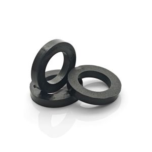 Black Sealing Waterproof O Ring Rubber Washer With Connection Function