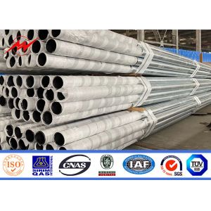 Commercial Galvanized Steel Pole 12m 500DAN 1000DAN 1600DAN ASTM A123