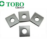 TOBO Stainless Steel 304 316 Square Flat spring Washer