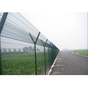 Prision Concertina Razor Wire Fence 2300mm 2000mm CE ISO9000