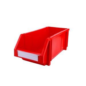Warehouse Tool Picking Bins Solid Box Style Customized Color Plastic Storage