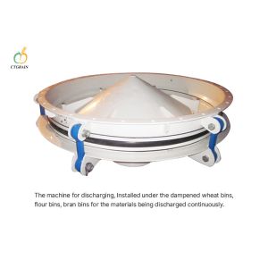 China TDXZ Powder Mixing Plant Equipment Silo Discharge Chromed Clamps 1430 R / Min on sale