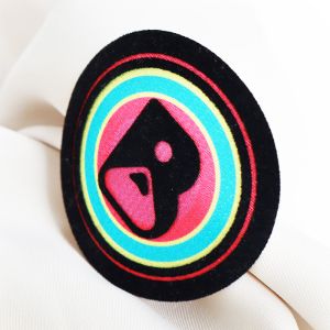 Personalized Printing Custom Football Team Club Logo 3D Flock Heat Transfer