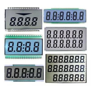 Quality Factory Customize Monochrome Character Segment LCD Screen Module for sale