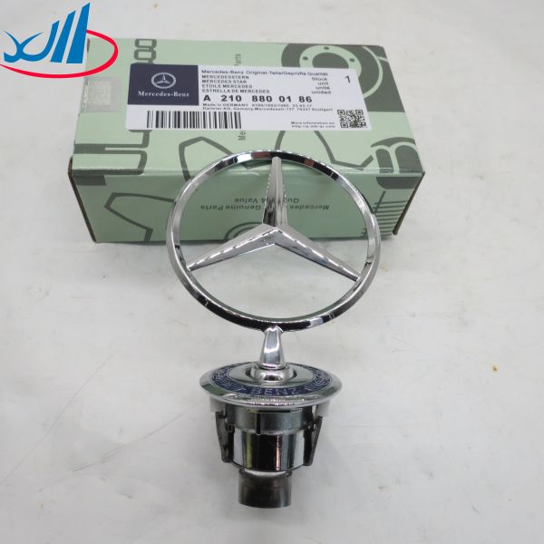 VOLLSUN Auto Parts Genuine Hood Star Logo Emblem For Mercedes Benz W221 2218800086 2228101200