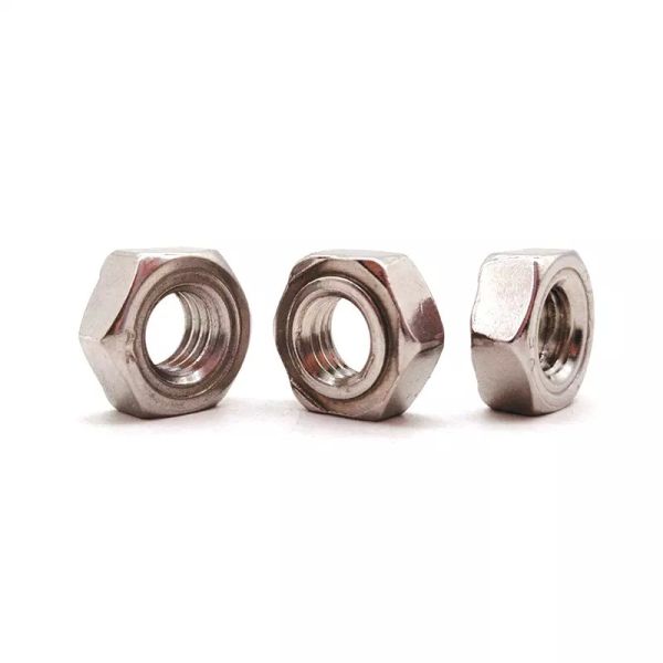 DIN 929 Weld Nut A2 Stainless M6 - M12 Titanium Brass Stainless Steel Hex Nuts