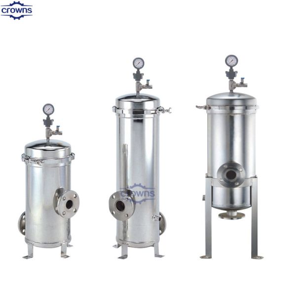 Industrial Filter Housing Stainless Steel 316 Juice Filter 1 Micron Absolute PES