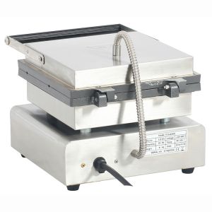 Electric Sandwich Plates Waffle Maker with Interchangeable Wheat Shaped Pine