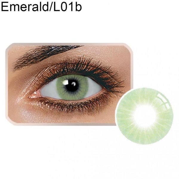 Buy Hidrocor Emerald Prescription Colored Contact Lenses Green Colored Contacts at wholesale prices