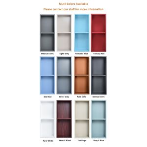 Brushed Surface Finish Stainless Steel Shower Shelf for Beautiful ODM Bathroom