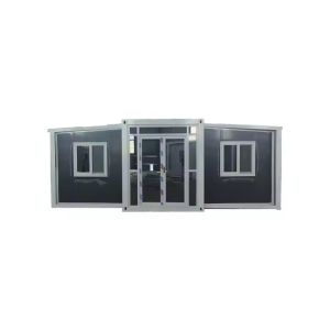 Expandable Container House with Rock Wool Sandwich Panel for Sustainable and