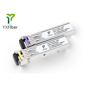 Buy cheap 155Mbps LC WDM DDM 100km 1490nm Optical Fiber Module from wholesalers