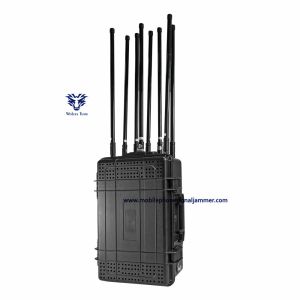 Portable Vehicle Bomb Cell Phone Signal Jammer With DDS Convoy Jamming System