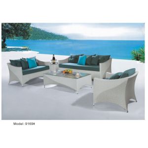 outdoor garden rattan sofa/hotel sofa/patio sofa-9169