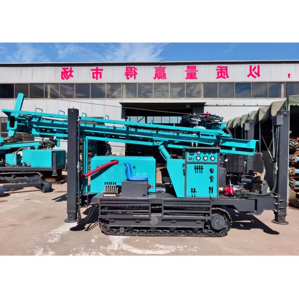 Buy 350 Meter Percussion Drilling Machine Easy Operation and Movement at wholesale prices