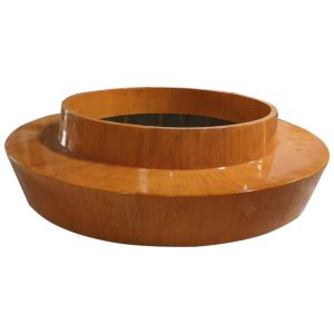 Customizable Logo Fiberglass Outdoor Furniture Sets Table Chair Sets