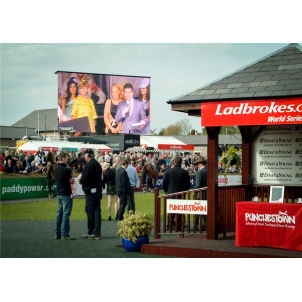 Buy 1R1G1B Outdoor LED Billboard SMD3535 45w Full Color Real Pixels 10mm Pixel Pitch at wholesale prices