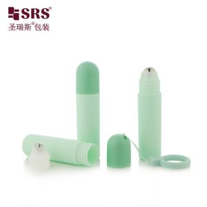 RPPF 20ml Inject Customize Color Matte Frosted Dome Cap With Lanyard Round