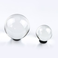 Customized Crafts Resin Balls Paperweight 70mm 100mm Transparent Acrylic Ball