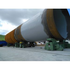 2000 T Steel Wheel Heavy Duty Tank Turning Rolls