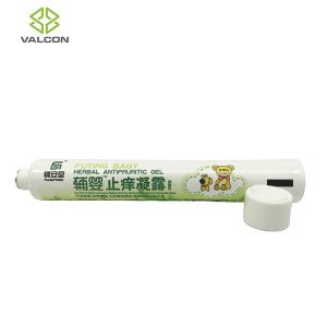 Customized Pharmaceutical Tube Packaging , Empty Plastic Tubes 19 MM Diameter