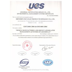 Shenzhen Jonsung Electronics Technology Co., Ltd. Certifications